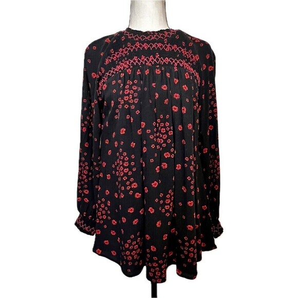 Free People Flowers in Her Hair Tunic Top Whimsygoth Fairy Size XS‎ - Picture 2 of 11